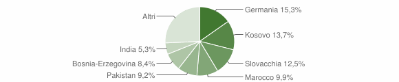 Grafico cittadinanza stranieri - Laces 2013