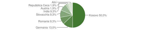 Grafico cittadinanza stranieri - Tires 2012