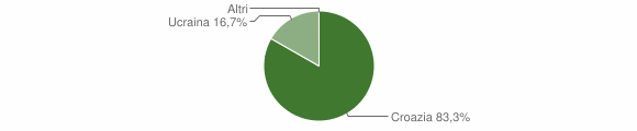 Grafico cittadinanza stranieri - Soverzene 2005