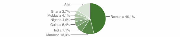 Grafico cittadinanza stranieri - Erbè 2014